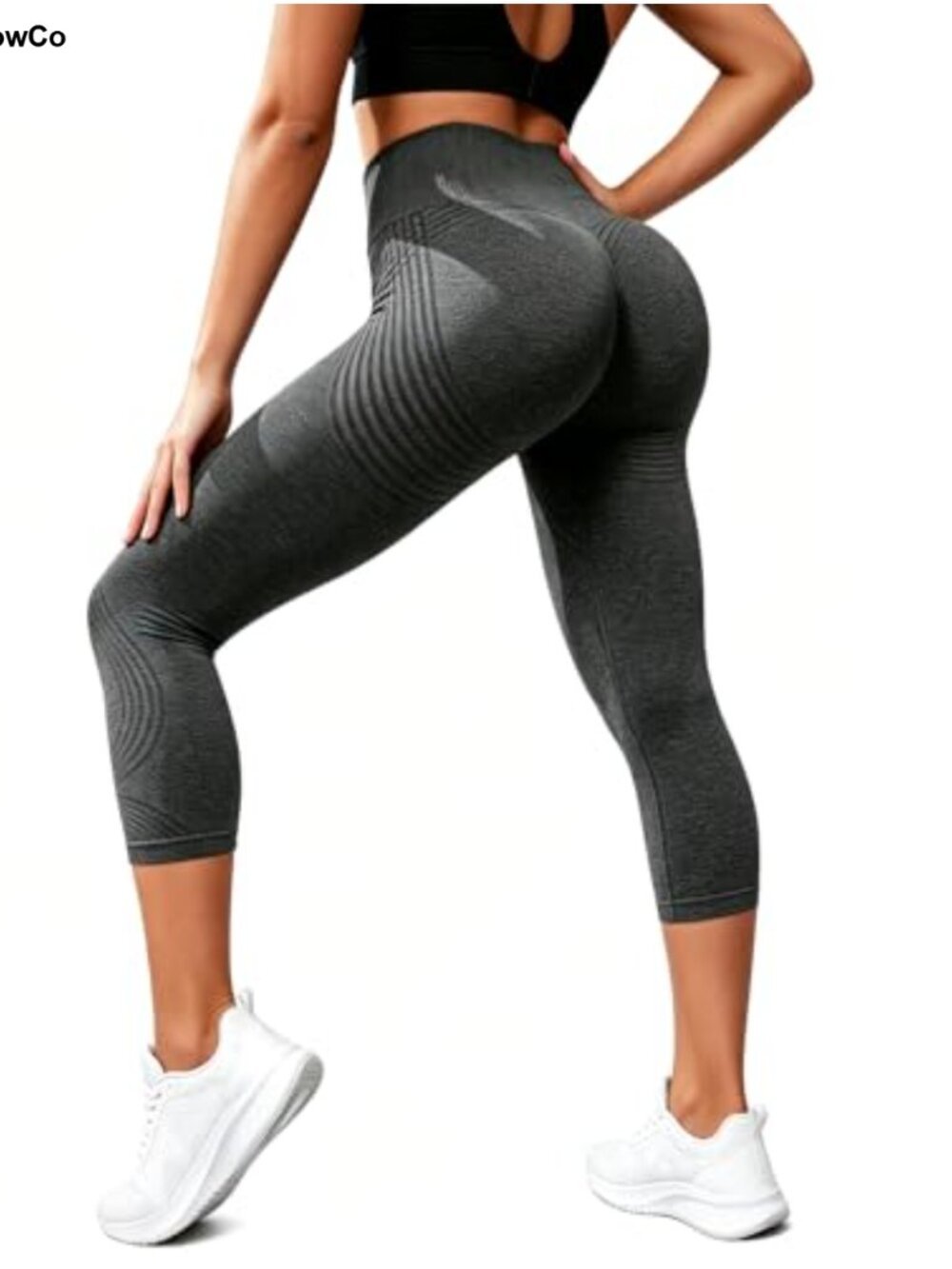 Anti Cellulite 3D Compression Leggings with Resistance Band High Waist Butt